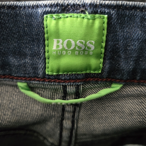 Hugo Boss Green Label Men's Stretch Denim Jeans Size 38x32 - Picture 4 of 8